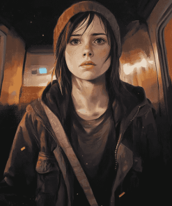 Jodie Beyond Two Souls Character Diamond Painting