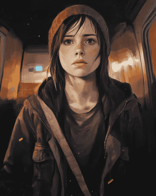 Jodie Beyond Two Souls Character Diamond Painting