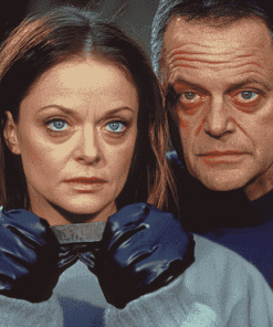 Jodie Foster and Anthony Hopkins in Silence of the Lambs Diamond Painting