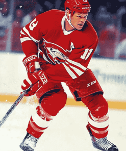 Joe Kocur Detroit Redwings Diamond Painting