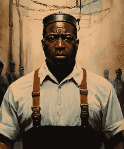 John Coffey Movie Iconic Scene Diamond Painting