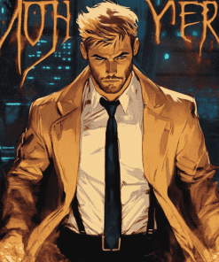 John Constantine Animated Series Diamond Painting