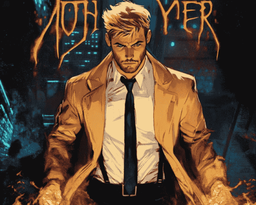 John Constantine Animated Series Diamond Painting