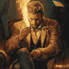 John Constantine Animated Series Diamond Painting