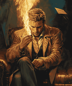 John Constantine Animated Series Diamond Painting