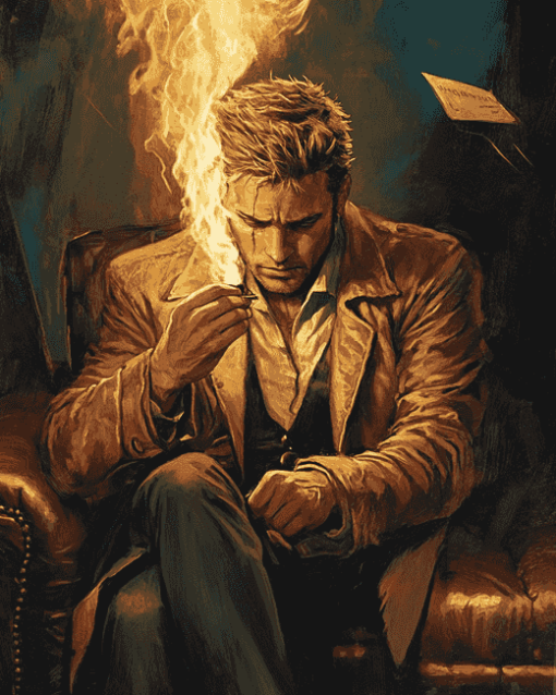 John Constantine Animated Series Diamond Painting