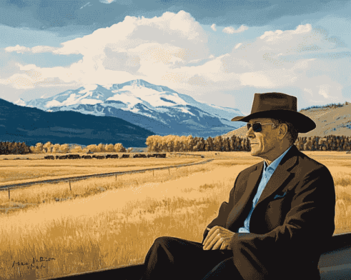 John Dutton Yellowstone Diamond Painting