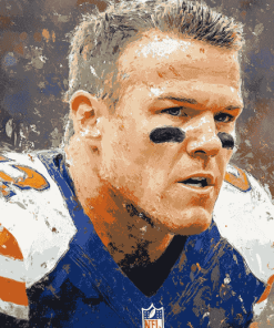 John Elway Iconic Athlete Diamond Painting