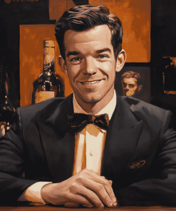 John Mulaney Celebrity Diamond Painting