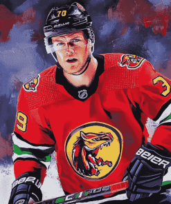 Jonathan Toews Ice Hockey Star Diamond Painting