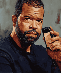 Jordan Peele Celebrity Diamond Painting