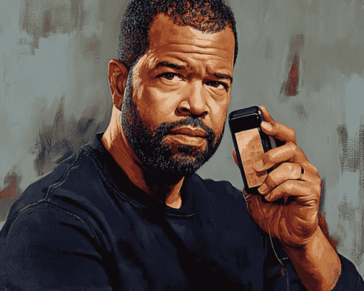 Jordan Peele Celebrity Diamond Painting