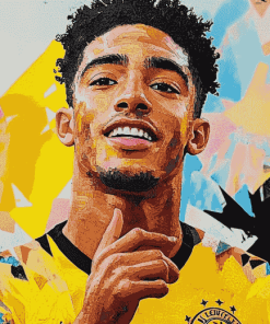 Jude Bellingham Footballer Diamond Painting