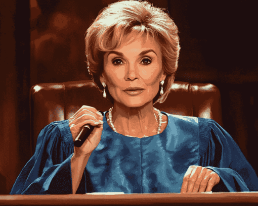 Judge Judy Celebrity Diamond Painting