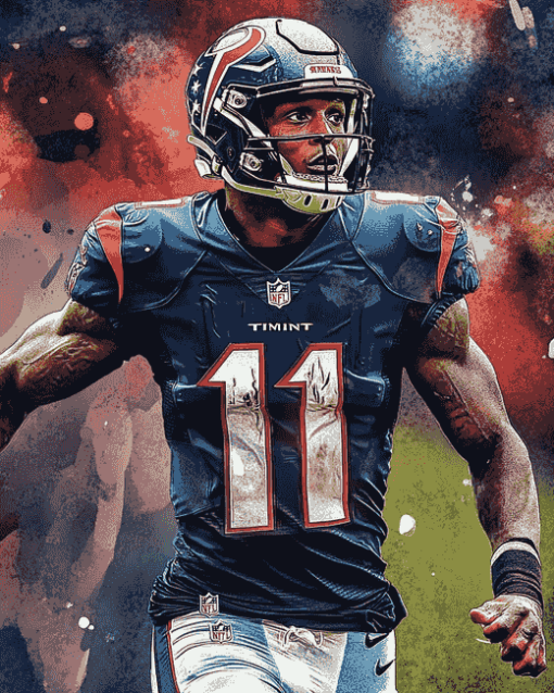 Julio Jones Tennessee Titans Diamond Painting