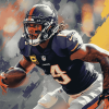 Justin Jefferson Legendary Football Diamond Painting