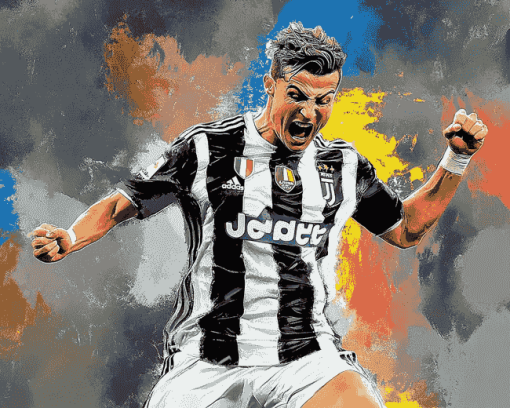 Juventus Football Star Diamond Painting