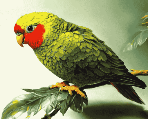 Kakariki Parrots Diamond Painting