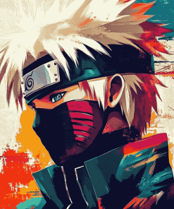 Kakashi Anime Pop Diamond Painting