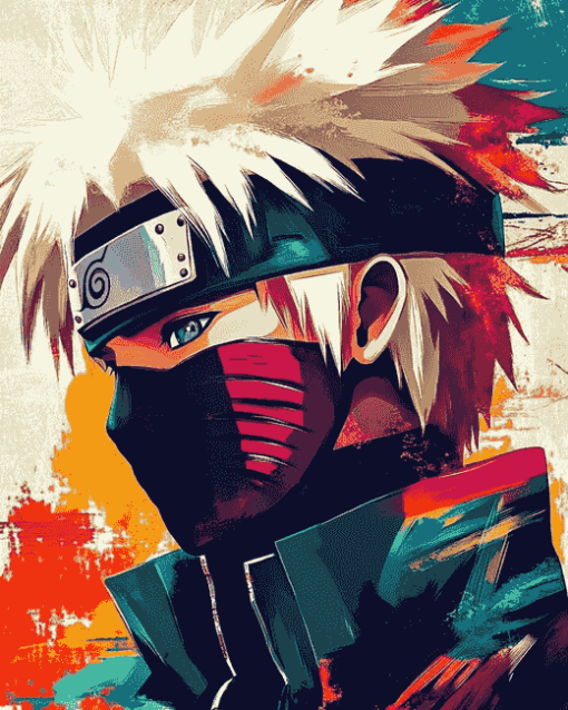 Kakashi Anime Pop Diamond Painting