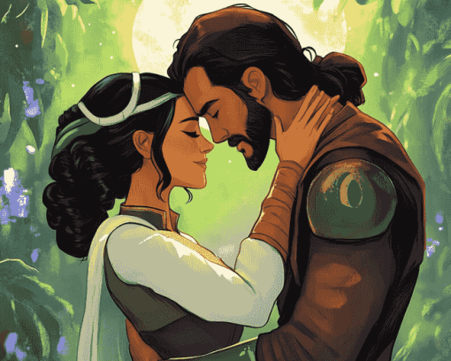 Kanan and Hera Romance Diamond Painting