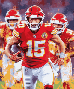 Kansas City Chiefs Football Diamond Painting