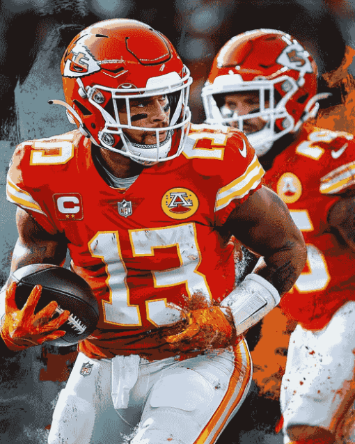 Kansas City Chiefs Football Stars Diamond Painting