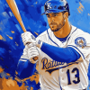 Kansas City Royals Baseball Players Diamond Painting