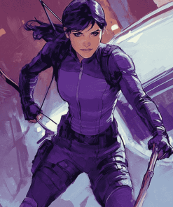 Kate Bishop Cartoon Diamond Painting