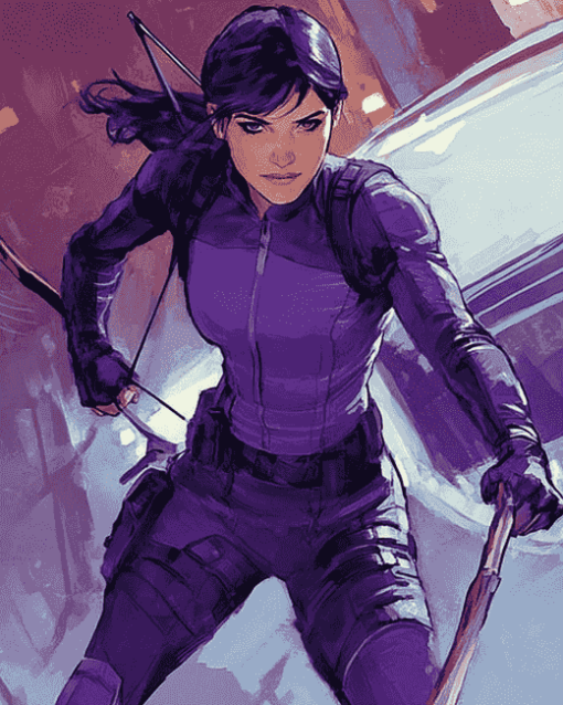 Kate Bishop Cartoon Diamond Painting