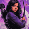 Kate Bishop Superhero Diamond Painting