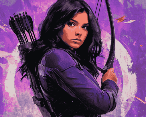 Kate Bishop Superhero Diamond Painting