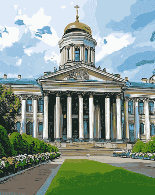 Kazan Cathedral Masterpiece Diamond Painting