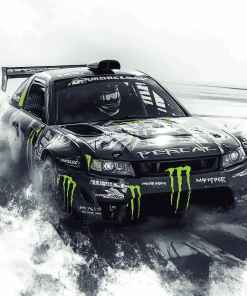 Ken Block Racing Legend Diamond Painting