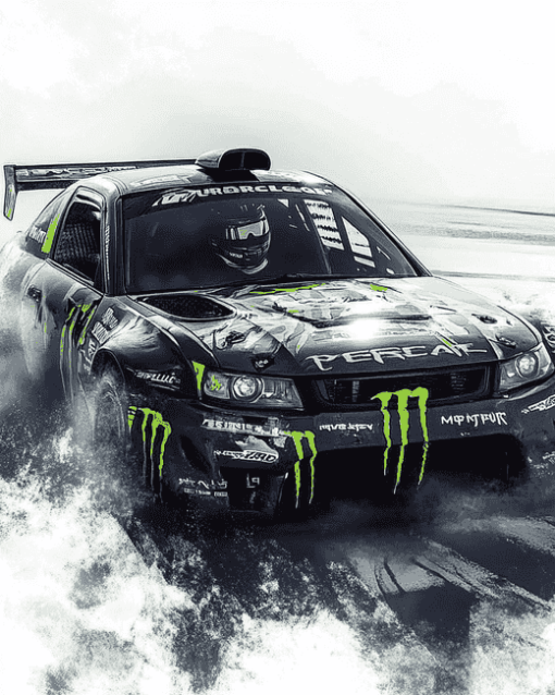 Ken Block Racing Legend Diamond Painting