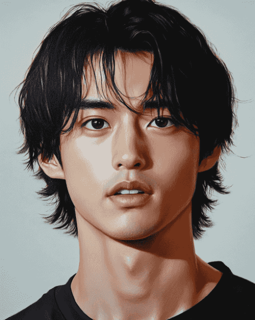 Kento Yamazaki Celebrity Diamond Painting