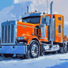 Kenworth Semi Trucks Diamond Painting