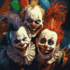 Killer Clowns Animation Diamond Painting