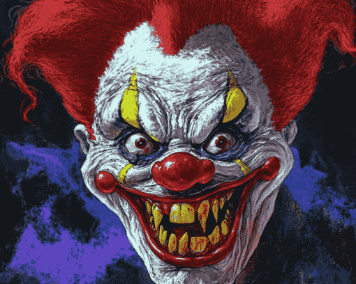 Killer Klowns Diamond Painting Collection