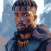 Killmonger Black Panther Diamond Painting