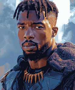 Killmonger Black Panther Diamond Painting