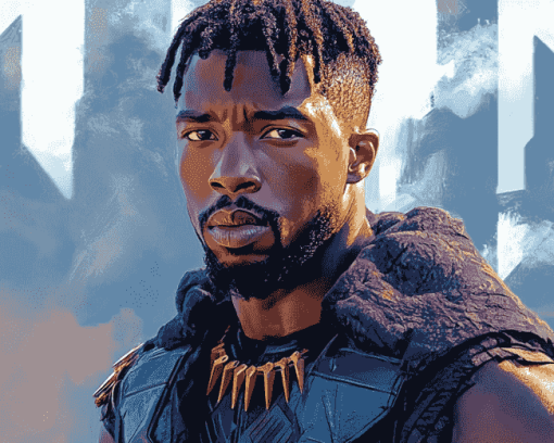 Killmonger Black Panther Diamond Painting