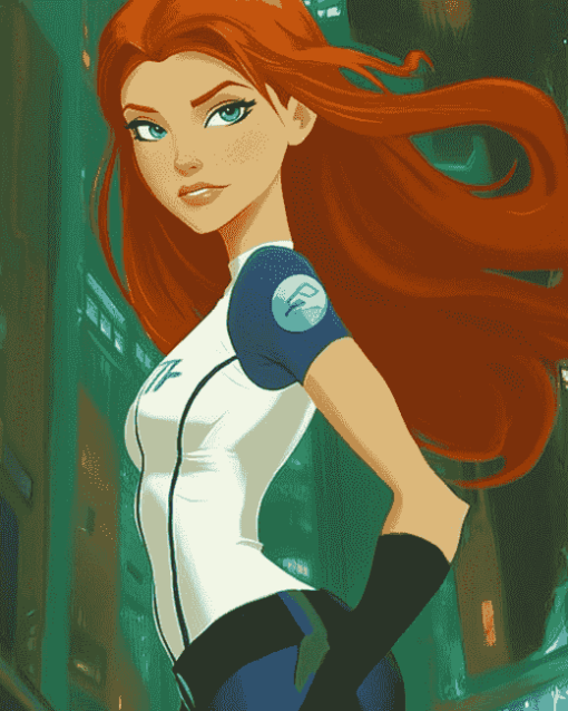 Kim Possible Adventures Diamond Painting