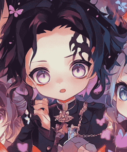 Kimetsu No Yaiba Chibi Anime Diamond Painting