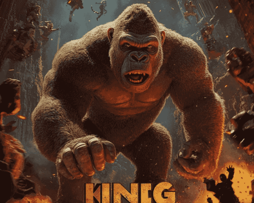 King Kong Ape Diamond Painting