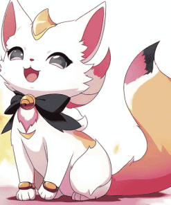 Kirara Kitty Animation Diamond Painting