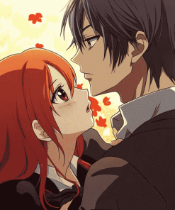 Kiss Him Not Me Anime Diamond Painting