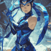 Kitana Anime Diamond Painting