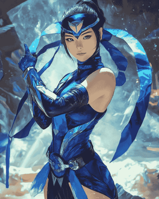 Kitana Anime Diamond Painting