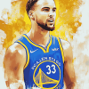 Klay Thompson Basketball Legend Diamond Painting